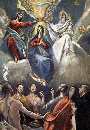 Krunidba BDM, autor: El Greco