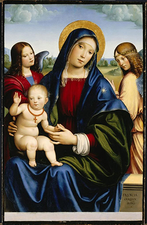Djevica Marija, autor: Francesco Francia (o. 1450.)