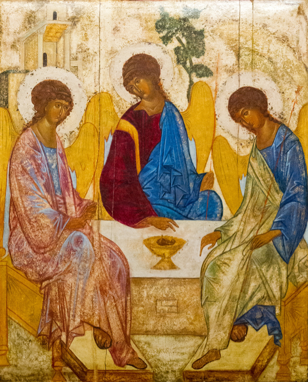 Ikona Presvetog Trojstva, Andrei Rublev, 15. st.