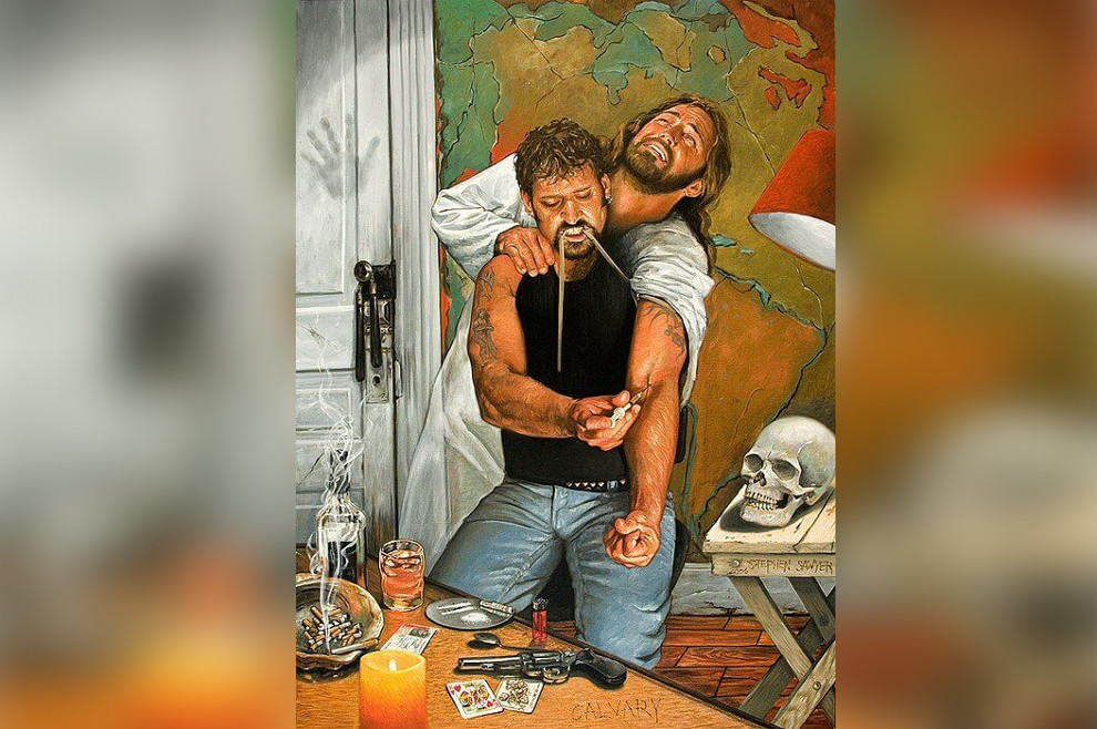 Skrivena priča iza slike na kojoj ovisnik iglom ubrizgava heroin u Isusovu ruku