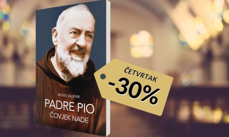 POPUST ČETVRTKOM Ovoga tjedna potražite knjigu„Padre Pio – čovjek nade“ sniženu 30%!