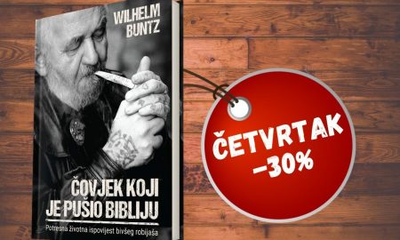 POPUST ČETVRTKOM Ovoga četvrtka potražite knjigu „Čovjek koji je pušio Bibliju“ sniženu 30%!