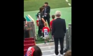 VIDEO Luka Modrić nakon poraza u zagrljaju djece