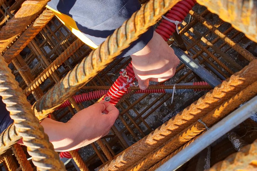 FOTO Inženjeri u Pelješki most ugradili jednu posebnu krunicu