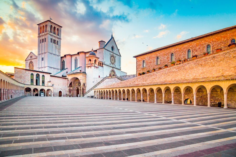 Crkva svetog Franje Asiškog u Asizu, Italija Foto: canadastock, Shutterstock