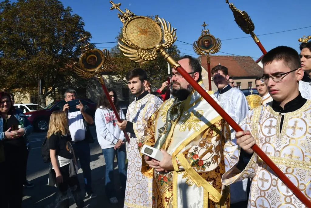 Dolazak relikvija svetog Šarbela u Križevce