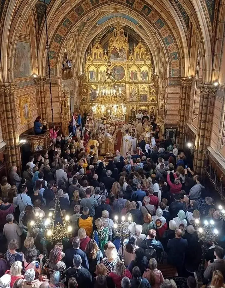 Dolazak relikvija svetog Šarbela u Križevce