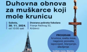 Duhovna obnova za muškarce u križecima