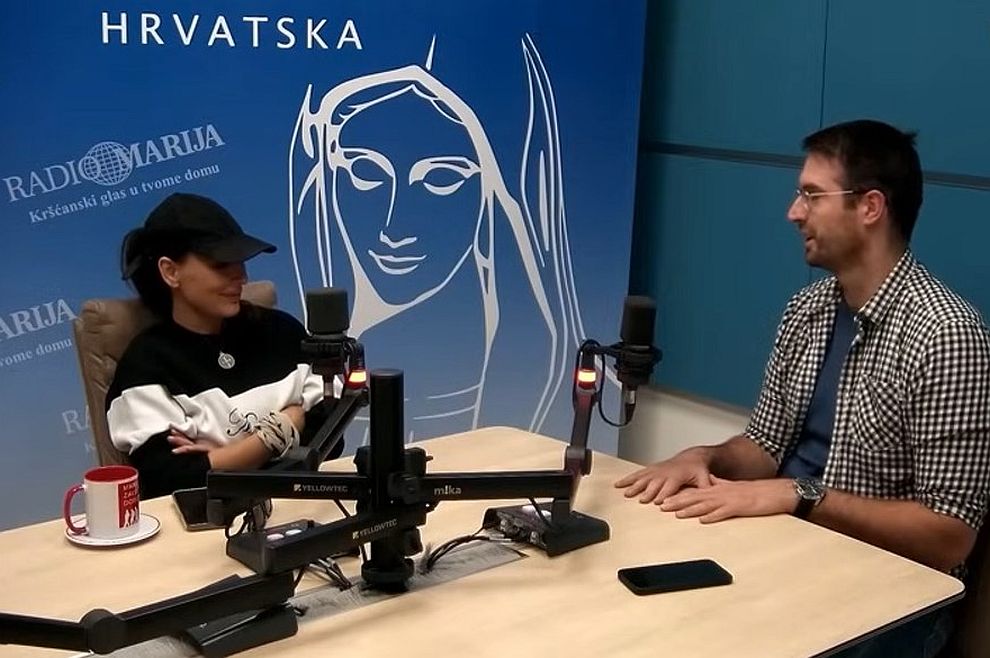 Ivana Kovač u emisiji Radio Marije